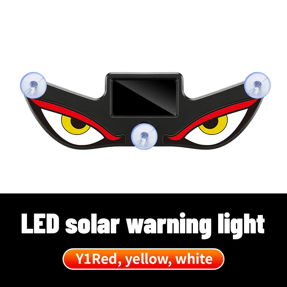 Solar Demon Eye Car LED Light