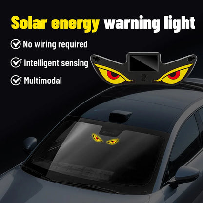 Solar Demon Eye Car LED Light