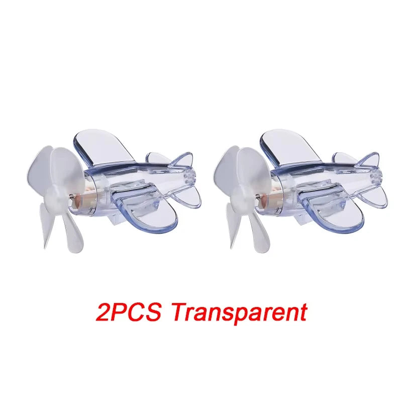 Wind Powered LED Airplane Ornament