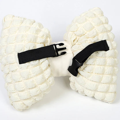 Car Headrest Bow-knot Neck Pillow