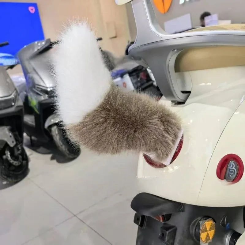 Cute Electric Wagging Plush Tail