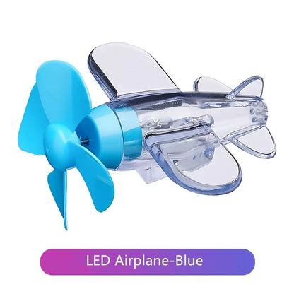 Wind Powered LED Airplane Ornament