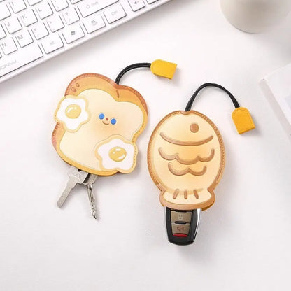 Leather Pull-out Key Bag