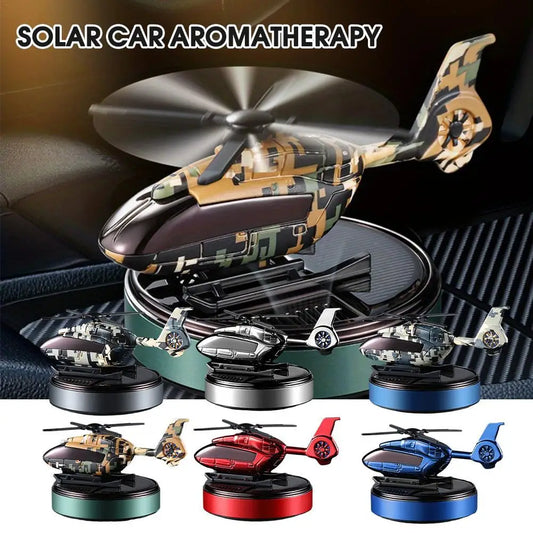 Solar Helicopter Car Air Freshener