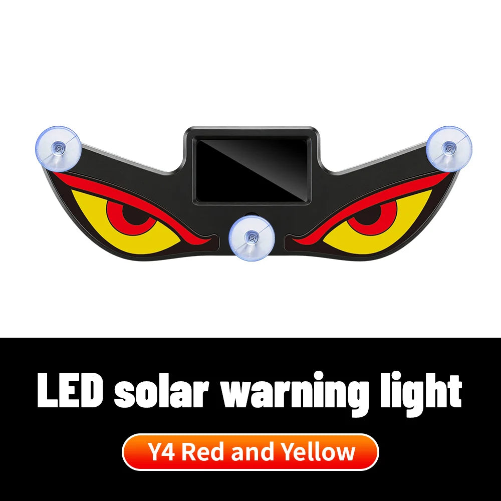 Solar Demon Eye Car LED Light