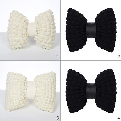 Car Headrest Bow-knot Neck Pillow