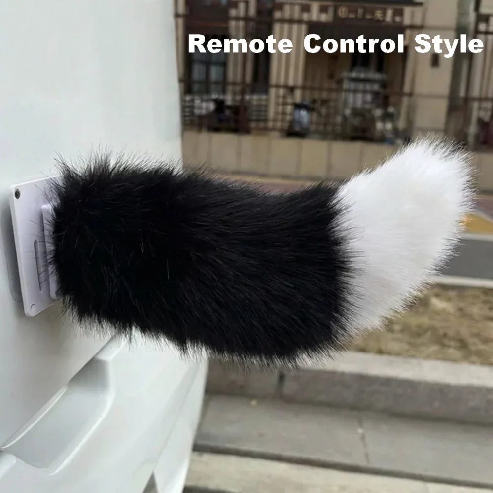 Cute Electric Wagging Plush Tail