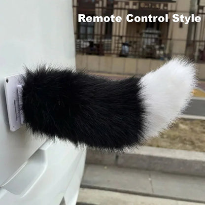Cute Electric Wagging Plush Tail